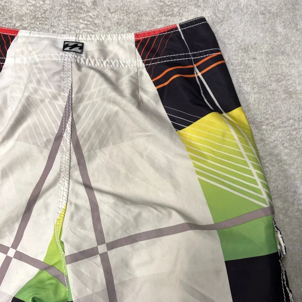 Y2K Vintage Billabong Board Shorts Swim Surf Trunks 10